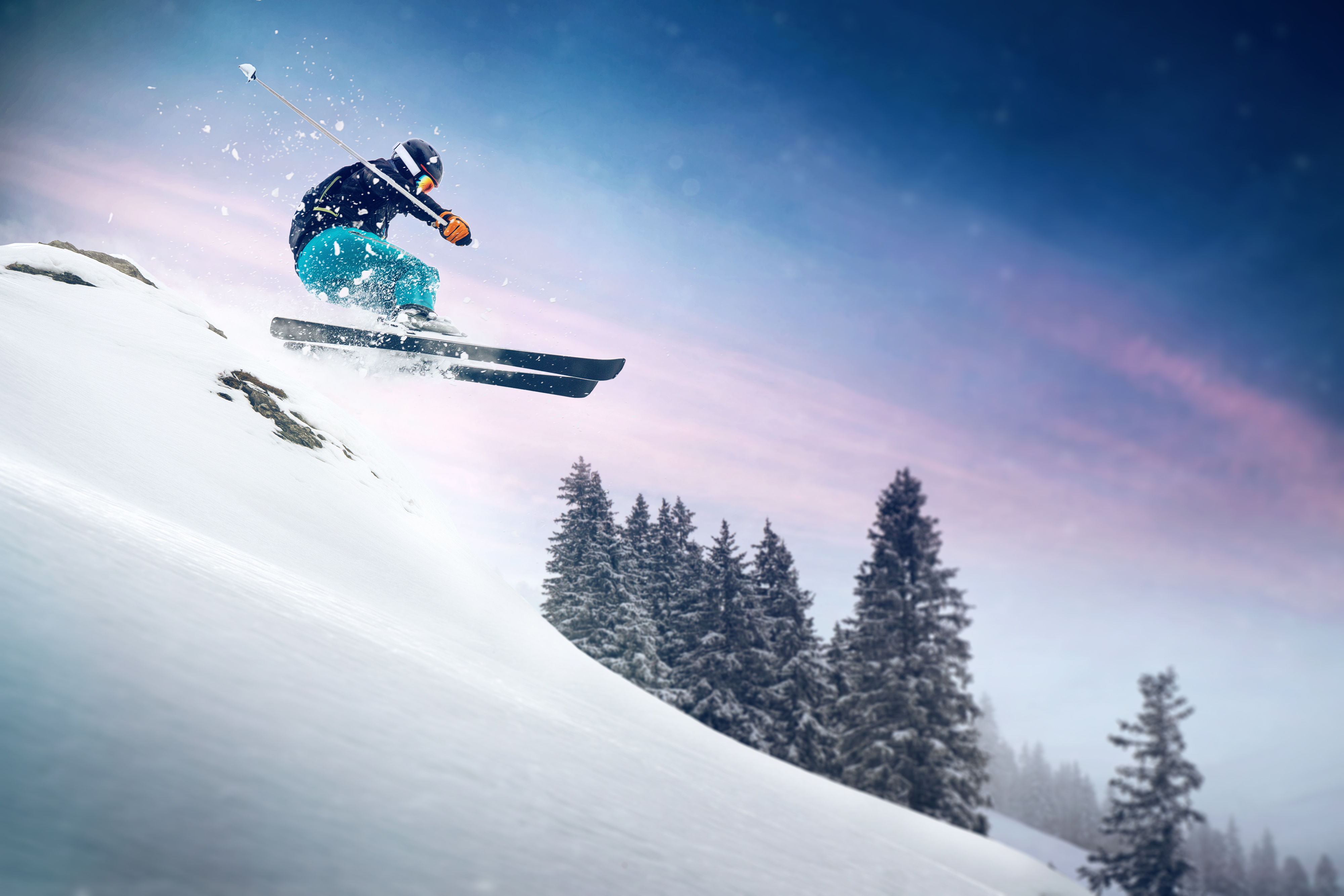 Skiing